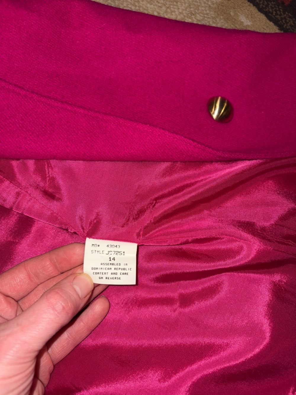 Women’s vintage wool Sag Harbor blazer - Picture 4 of 4